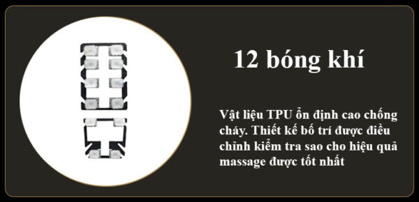 Bộ Massage 12 bóng khí - Ảnh 2